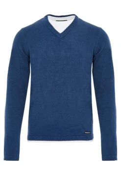 Threadbare Bramwell V-Neck - Trui - Denim Blue -ZALANDO WINKEL 7b5e678a2bf849f7942d970e8dab3739