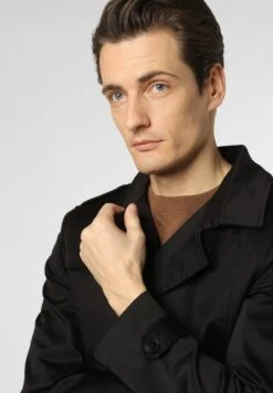 Aaron - Trenchcoat - Schwarz -ZALANDO WINKEL 7b9ae9e1fb8d47708028c504be987ae4