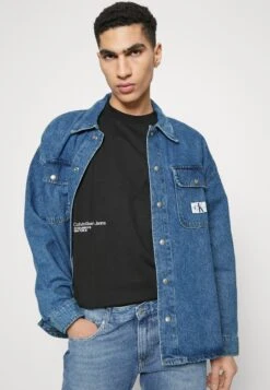 Calvin Klein Jeans Boxy Loose Shirt - Overhemd - Light-Blue Denim 11 Calvin Klein Jeans Boxy Loose Shirt - Overhemd - Light-Blue Denim -ZALANDO WINKEL 7bd03dfb65b64e5ea7ca86c56bdccf4d