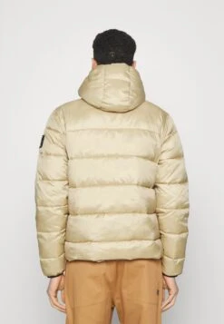 Calvin Klein Jeans Trim Padded Jacket - Winterjas - Travertine -ZALANDO WINKEL 7cb948e65e004926b0c94546a8a52a89