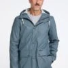 Schmuddelwedda Parka - Blaugrau