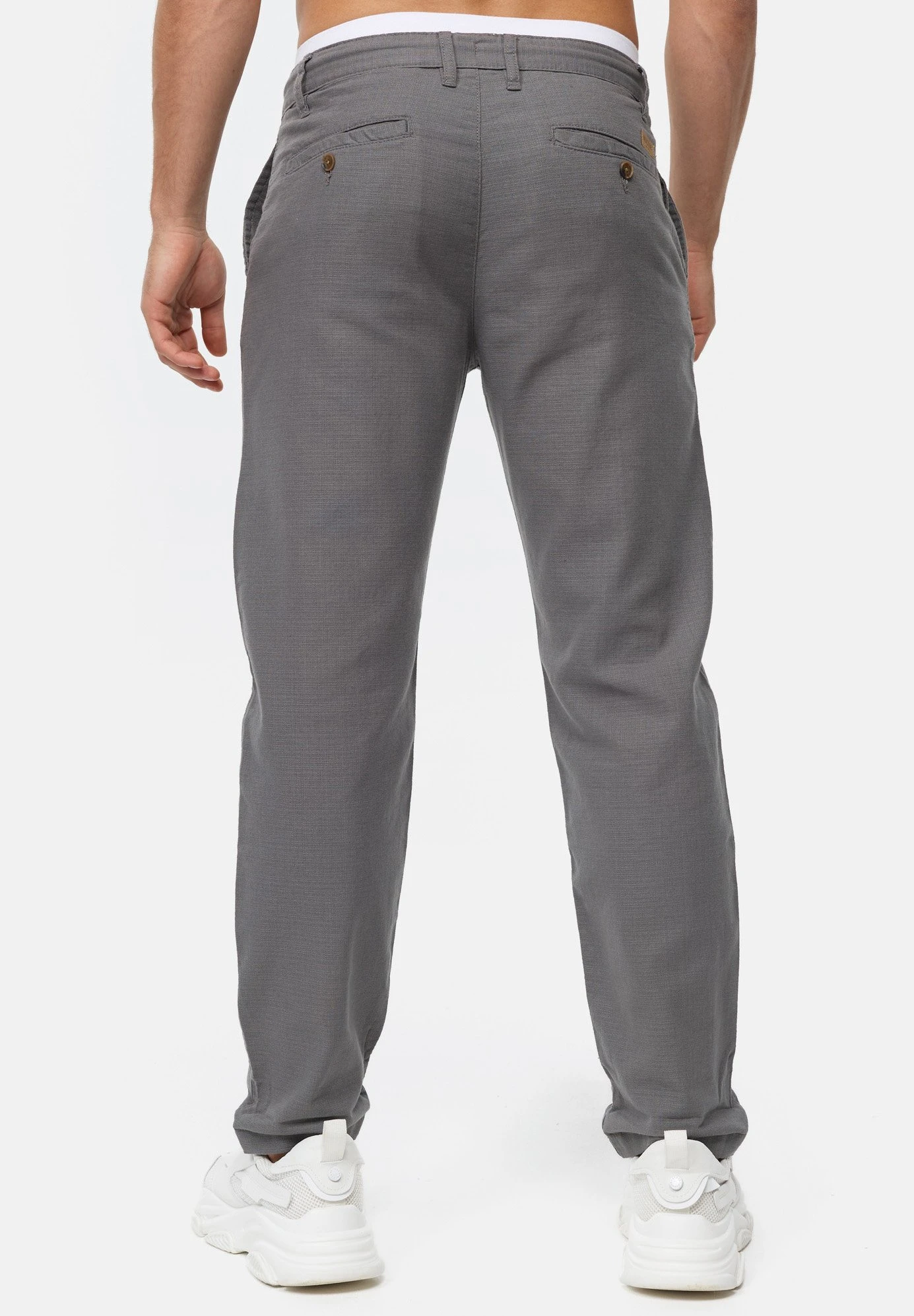 Indicode Jeans Inclio - Broek - Pewter 5 Indicode Jeans Inclio - Broek - Pewter - Afbeelding 3