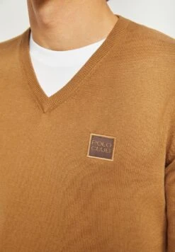 POLO CLUB Mit V Ausschnitt - Trui - Brown Sugar -ZALANDO WINKEL 7da0e9cef2ce4d1796ef9254d77ba22b