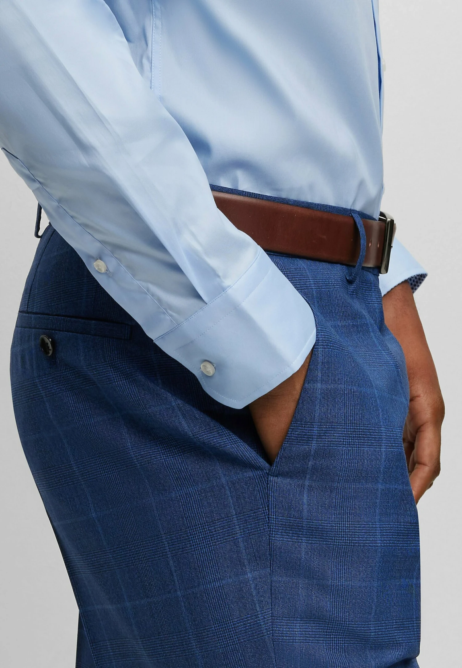 Boss H-Joe-Kent-C3 - Overhemd - Light Blue 7 Boss H-Joe-Kent-C3 - Overhemd - Light Blue - Afbeelding 5