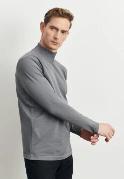 Standard Fit Basic Mock Turtleneck - Trui - Grey 13 Standard Fit Basic Mock Turtleneck - Trui - Grey -ZALANDO WINKEL 7f4a9a4130e3408fbdd1cd3982aee2c2