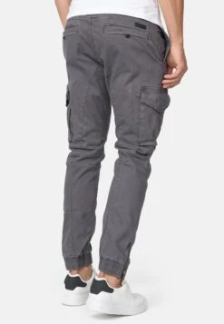 Indicode Jeans Alex - Cargobroek - Dark Grey -ZALANDO WINKEL 80250d45fa3441cc9201453688e0a258