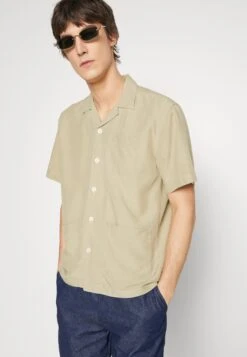 Foret Bocchia Shirt - Overhemd - Khaki -ZALANDO WINKEL 80280443ebb04d378bc5a7bbb8c15389