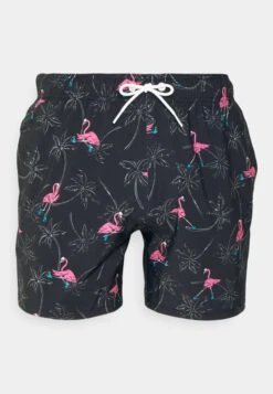 Hollister Co. Convo Guard- Zwemshorts - Black Conversational -ZALANDO WINKEL 80956400727e4e6198cff5583e71ad17