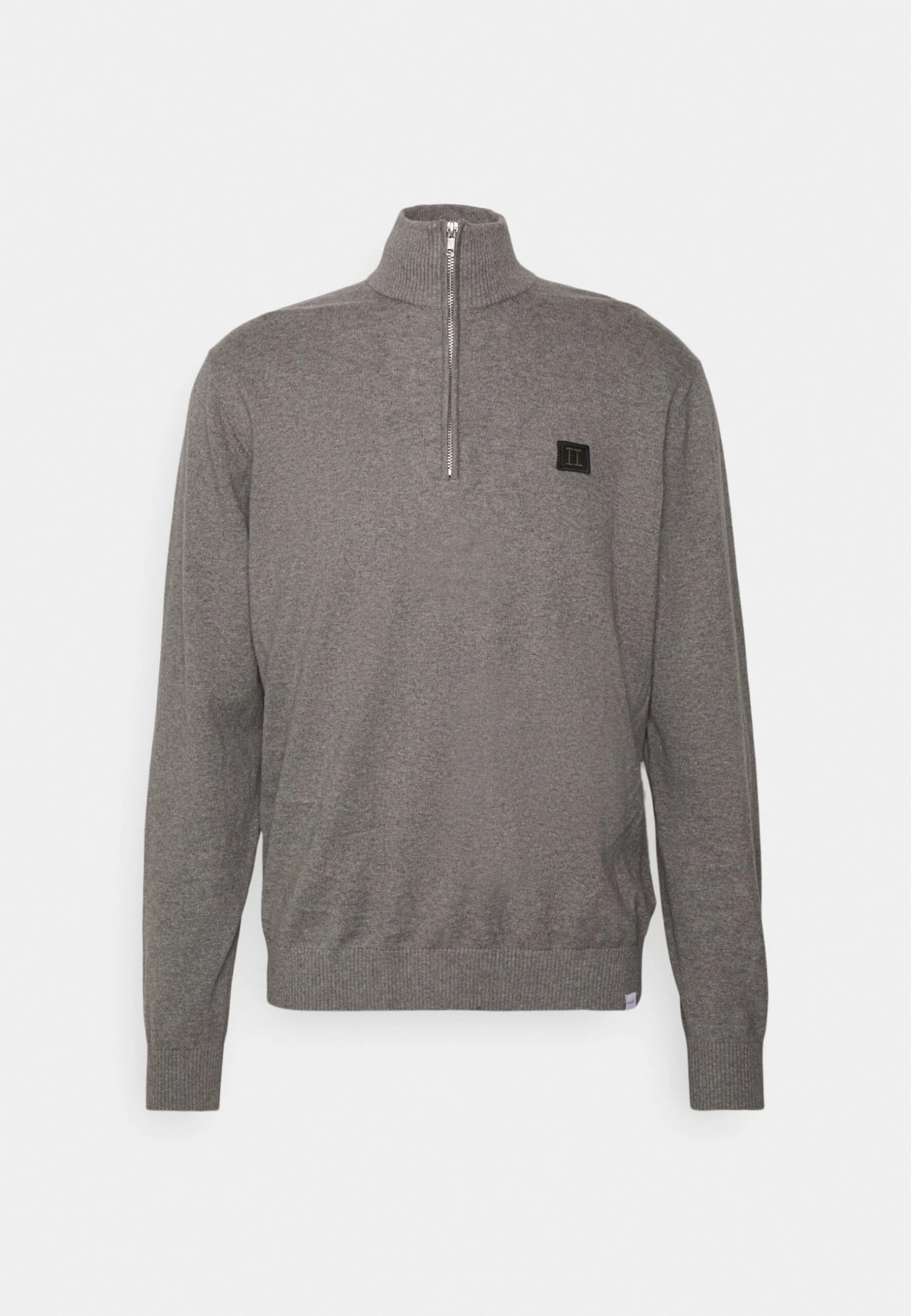 Les Deux Elias Patch Cashton Halfzip - Vest - Light Grey Melange/Rosin 6 Les Deux Elias Patch Cashton Halfzip - Vest - Light Grey Melange/Rosin - Afbeelding 4