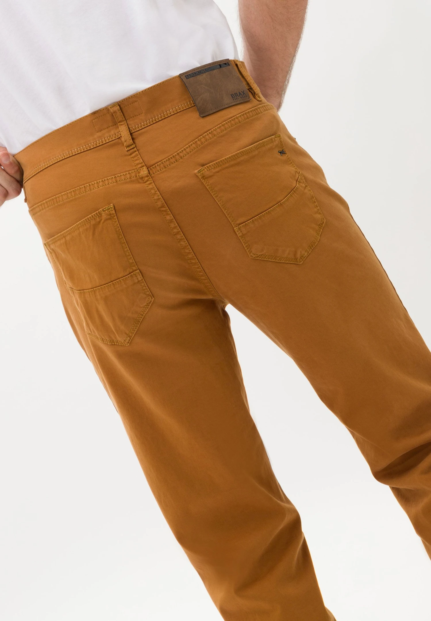 BRAX Style Cadiz - Broek - Curry 6 BRAX Style Cadiz - Broek - Curry - Afbeelding 4