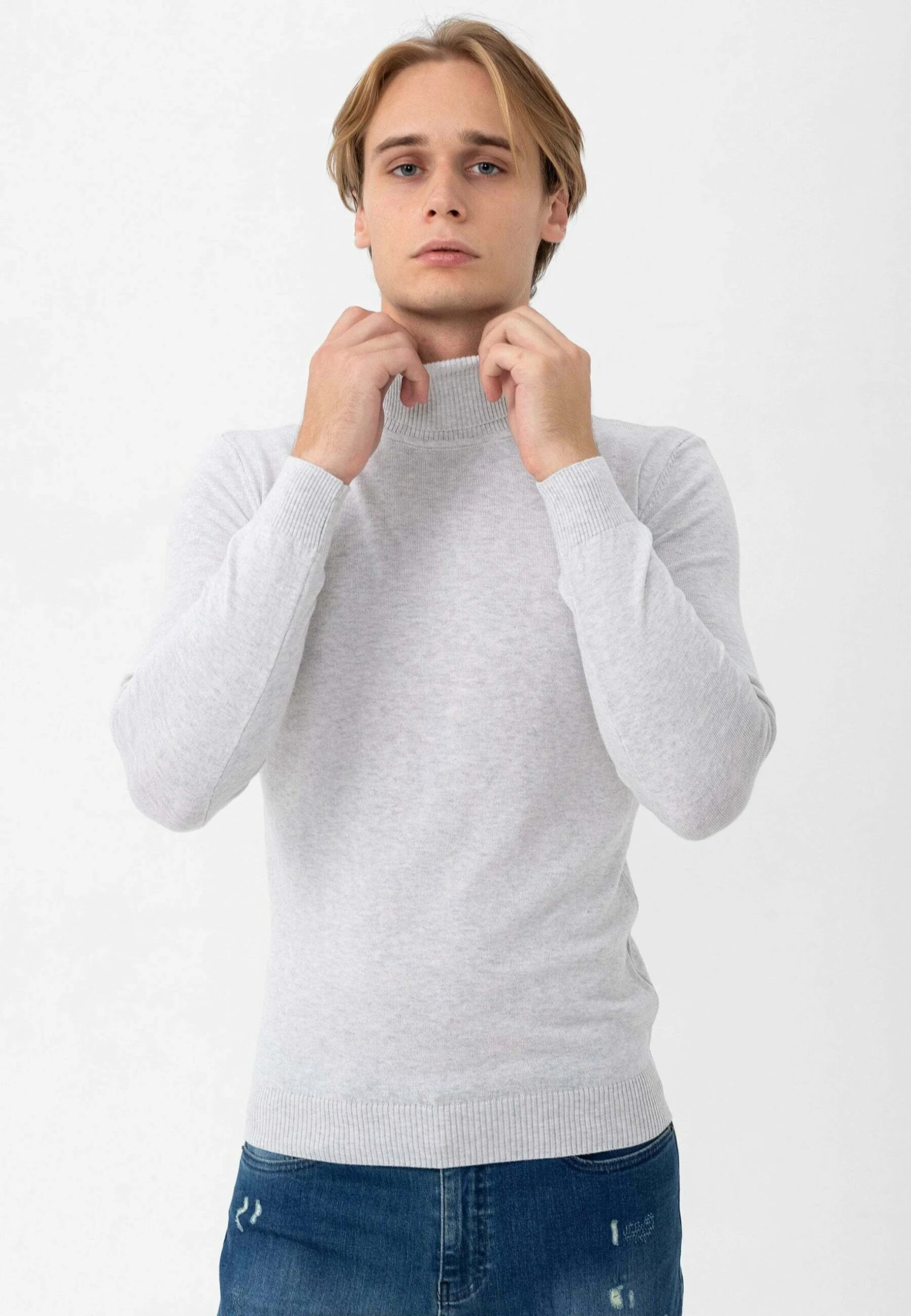 Trui - Grey Melange 8 Trui - Grey Melange - Afbeelding 6