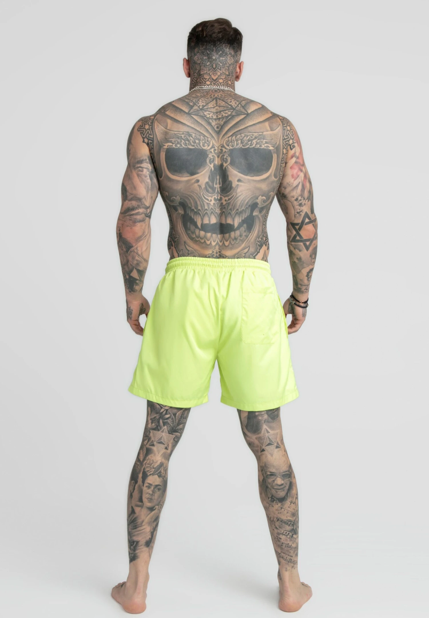SikSilk Fluro- Zwemshorts - Fluro Yellow 5 SikSilk Fluro- Zwemshorts - Fluro Yellow - Afbeelding 3
