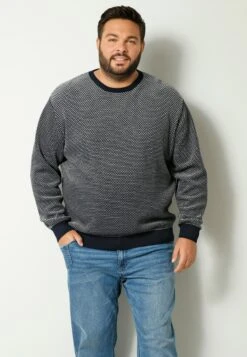 Trui - Marineblau/Off-White