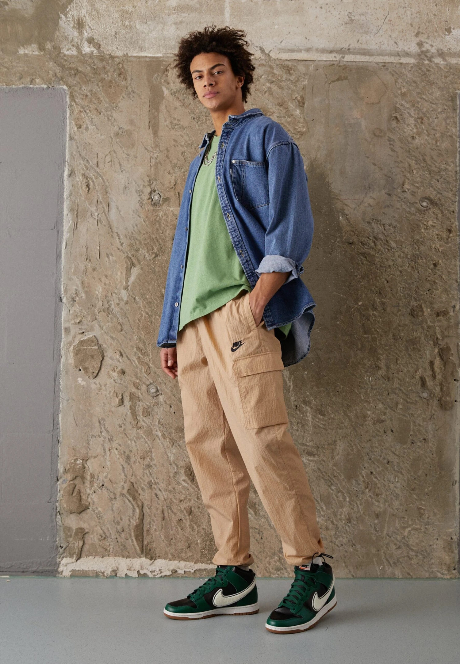 Nike Sportswear Pant - Cargobroek - Hemp/Black 4 Nike Sportswear Pant - Cargobroek - Hemp/Black - Afbeelding 2