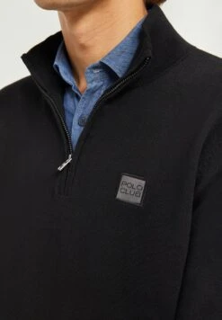 POLO CLUB Zipper NeckBlock- Trui - Black -ZALANDO WINKEL 82e6eeb7800b4c28aa2f3fce7ca2ae92