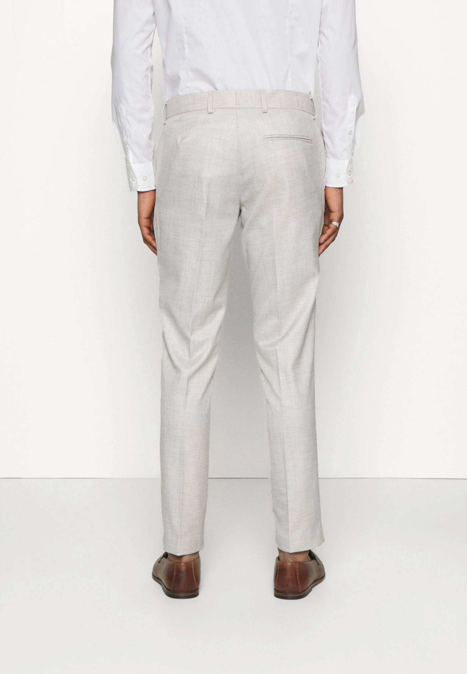 The Fashion Suit Peak- Kostuum - Grey Melange 8 The Fashion Suit Peak- Kostuum - Grey Melange - Afbeelding 6