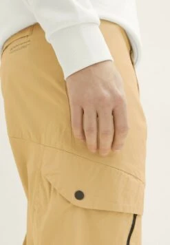 TOM TAILOR Denim Cargobroek - Brown Rice -ZALANDO WINKEL 83442b7437b049cda13748cbbcddfb79