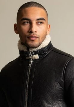 Leren Jas - Schwarz Weiß -ZALANDO WINKEL 835314d369754aaa899da1260c7022e2