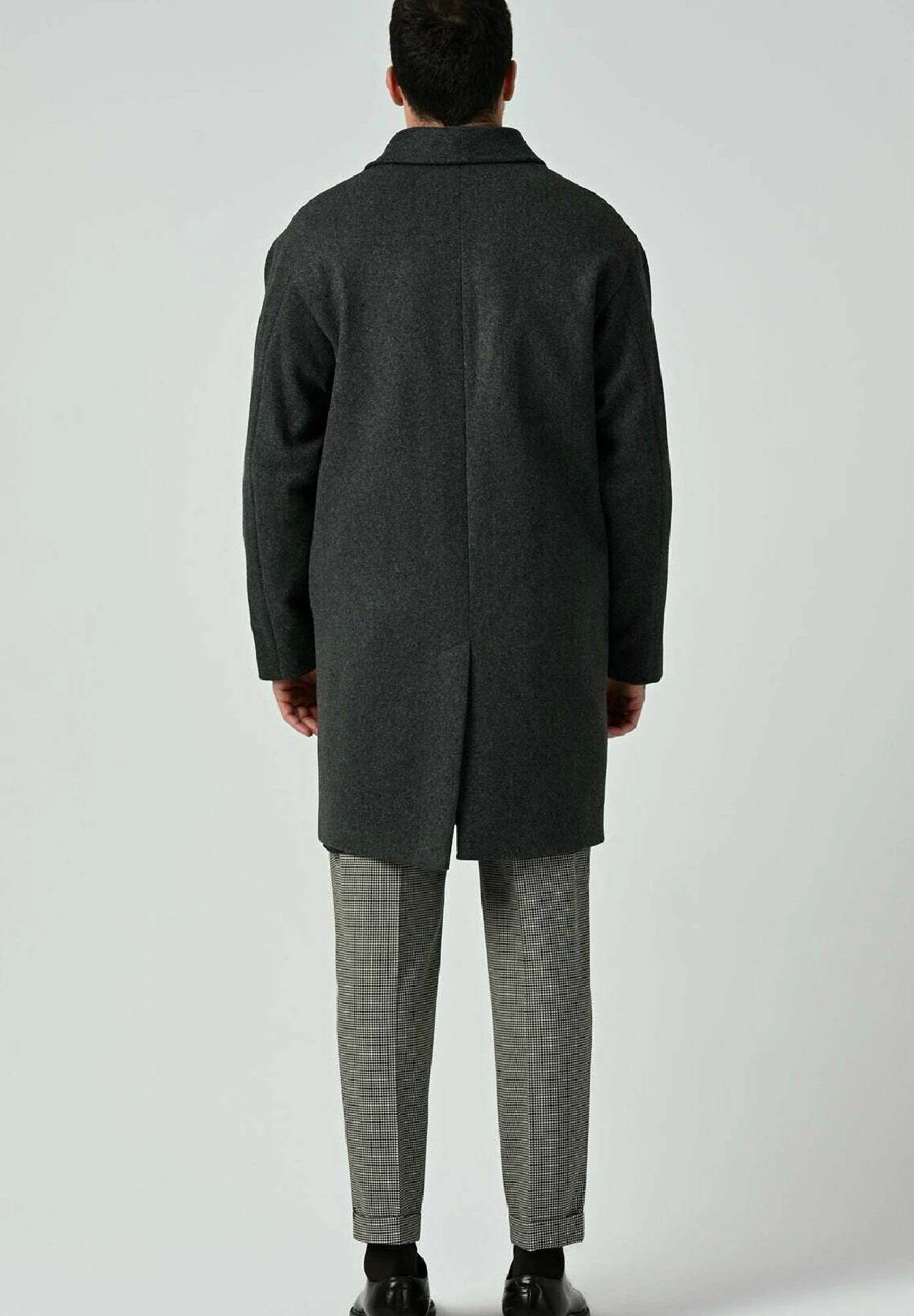 Halflange Jas - Anthracite 5 Halflange Jas - Anthracite - Afbeelding 3