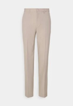 Lindbergh Formal Pants - Pantalon - Lt Sand Mel -ZALANDO WINKEL 853eb7504e2642dd83203ae97300a67e