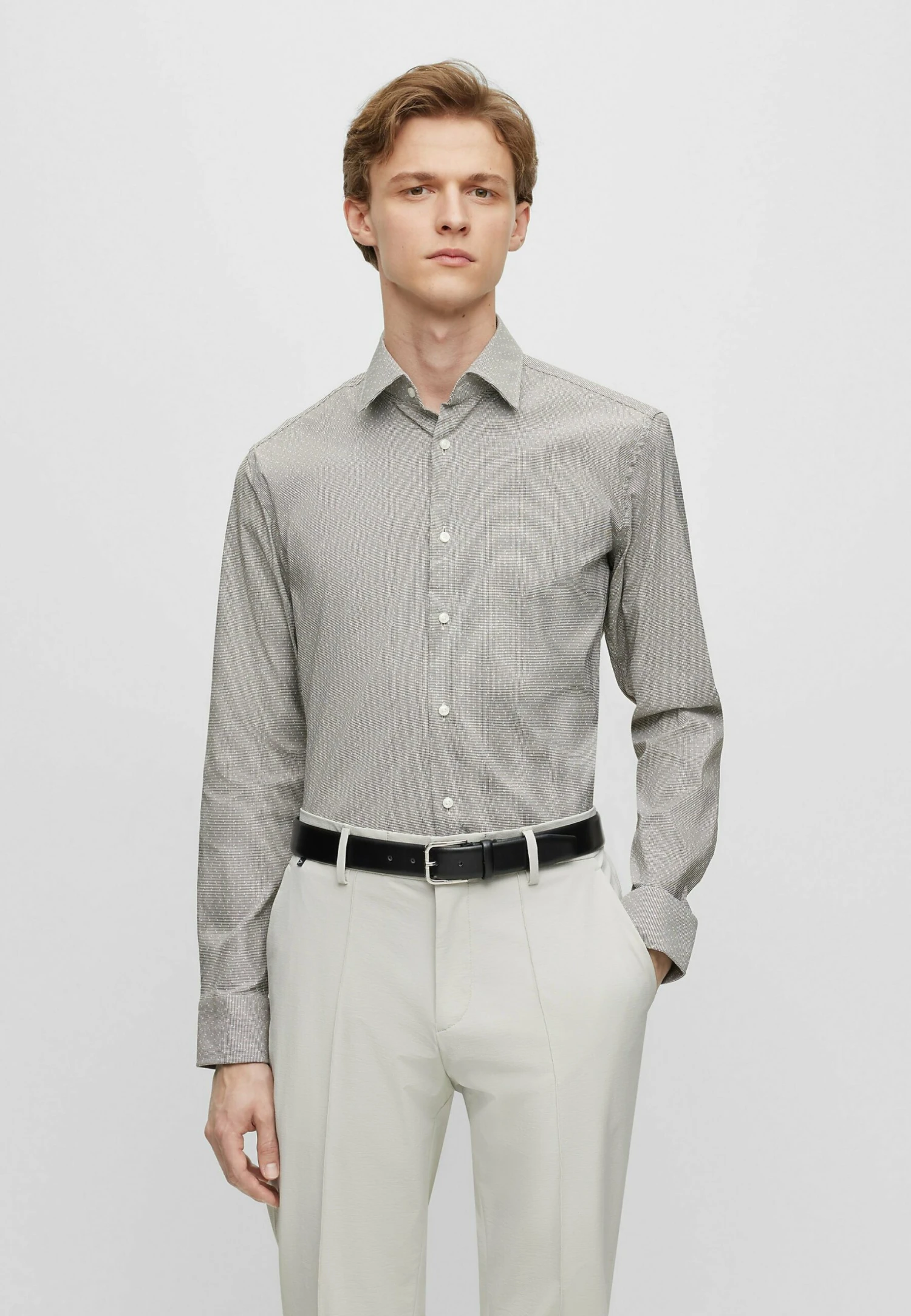 Boss P-Hank-Kent-C1-222 - Overhemd - Open Green Twentyone 3 Boss P-Hank-Kent-C1-222 - Overhemd - Open Green Twentyone