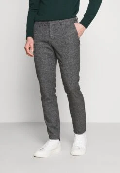 Only & Sons Onsmark Pants Check - Broek - Medium Grey Melange
