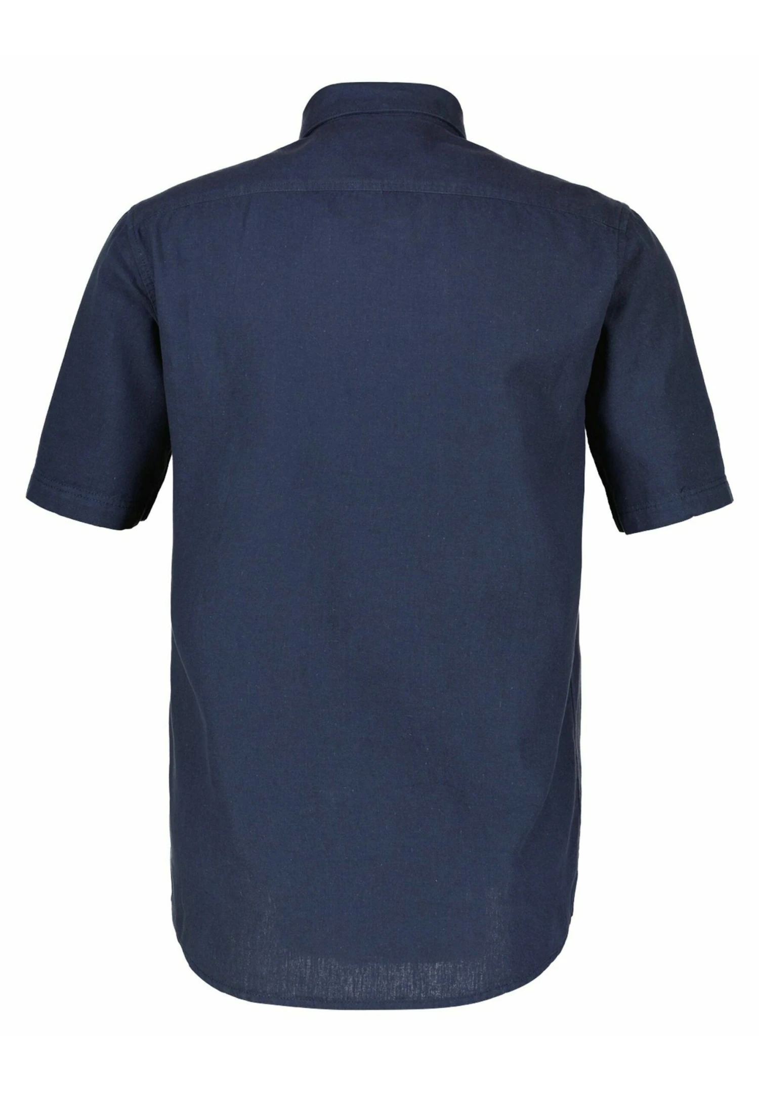 Lerros Kurzarm In Mischung Regular - Overhemd - Bold Navy 4 Lerros Kurzarm In Mischung Regular - Overhemd - Bold Navy - Afbeelding 2