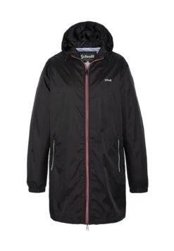 Schott Clyde - Parka - Noir -ZALANDO WINKEL 87bd74f965f9419e8edd41a8e497e7ed
