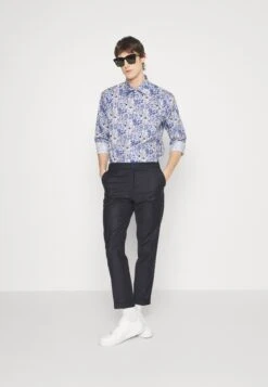 ETON Slim Fit Signature Twill - Overhemd - Mid Blue -ZALANDO WINKEL 87bf8d97f625411f8669604f8e2e306b