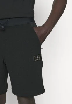 EA7 Emporio Armani Shorts - Black -ZALANDO WINKEL 883514724f2b4e6b95a1cf84e7ccbcc3