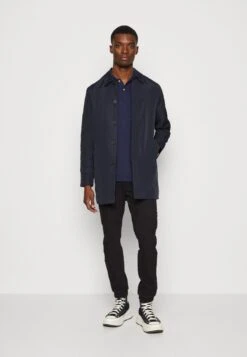 Only & Sons Onsgerry Coat - Halflange Jas - Dark Navy -ZALANDO WINKEL 88d00e9b69c14630bf1220c33bbbd1da