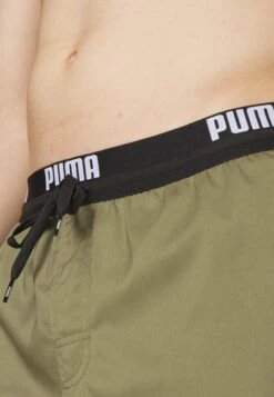 Puma Swim Men Logo Length Swim Shorts - Zwemshorts - Moss Green -ZALANDO WINKEL 89b77bcad60a447985341f0e6acef816