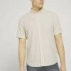 Tom Tailor Overhemd - Yellow White Structure