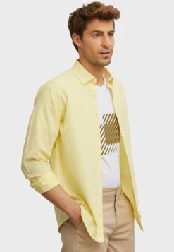 Comfort Fit- Overhemd - Yellow -ZALANDO WINKEL 8b01e513b1f545859f48f8aa305ce168