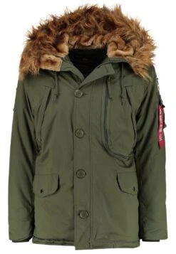 Alpha Industries Parka - Dark Green -ZALANDO WINKEL 8bcf870006794eaa82dde7497e3b4060