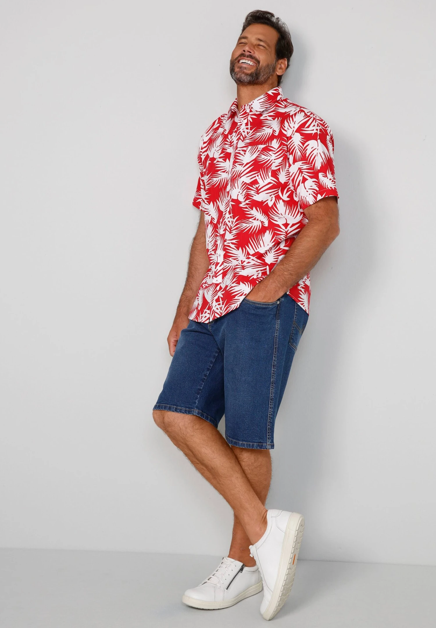 Overhemd - RotWeiß 7 Overhemd - RotWeiß - Afbeelding 5