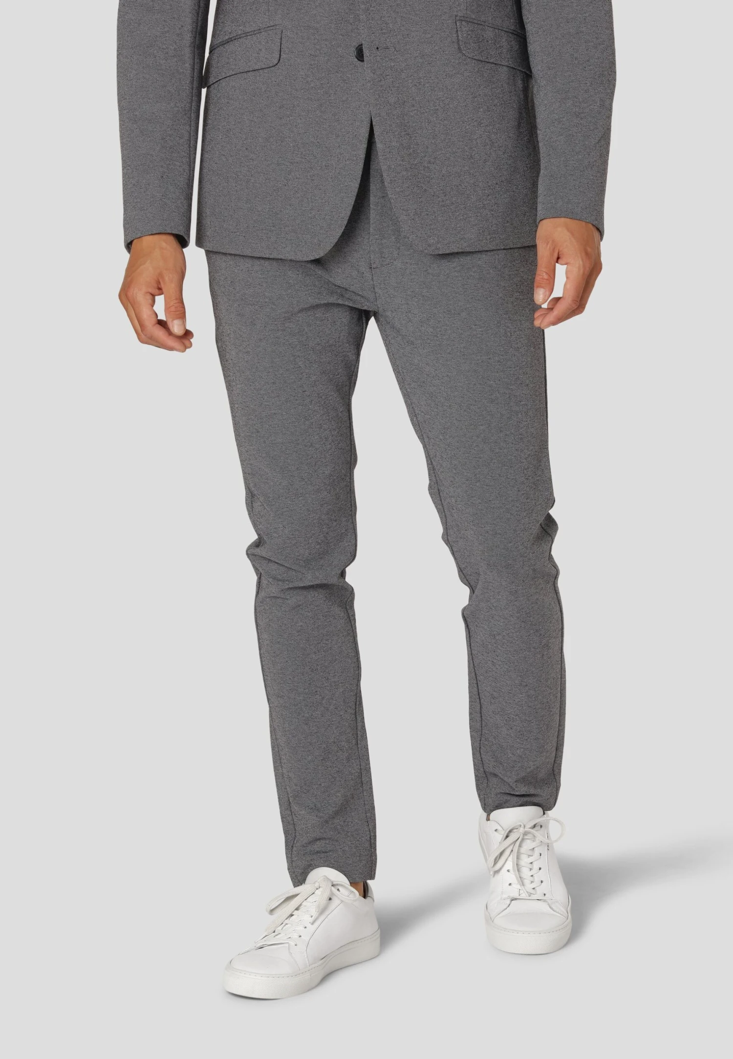 Milano- Chino - Dark Grey Mix 3 Milano- Chino - Dark Grey Mix