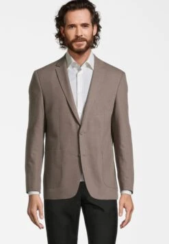 Aufgesetzte Taschen - Blazer - Beige