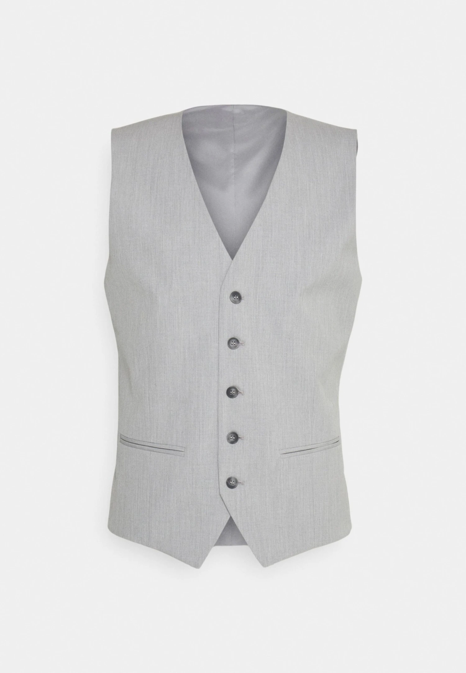 Selected Homme Slhslim Liam - Gilet - Light Grey Melange 8 Selected Homme Slhslim Liam - Gilet - Light Grey Melange - Afbeelding 6