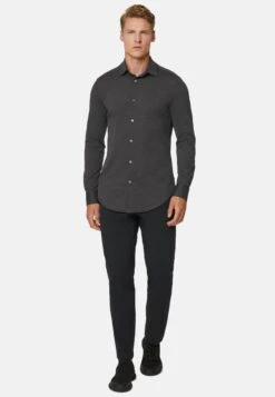 B Tech Stretch- Overhemd - Charcoal -ZALANDO WINKEL 8db12fdb10234ccab8a022c5e6a3e510