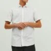 JACK&JONES Premium Premium Kurzarm Print - Overhemd - White -ZALANDO WINKEL 8e0a71c912ae4426aac280299c7a8707