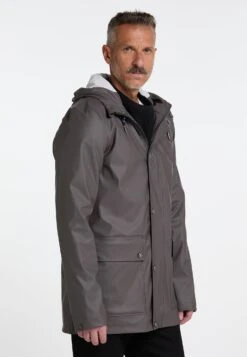 Schmuddelwedda Parka - Steingrau