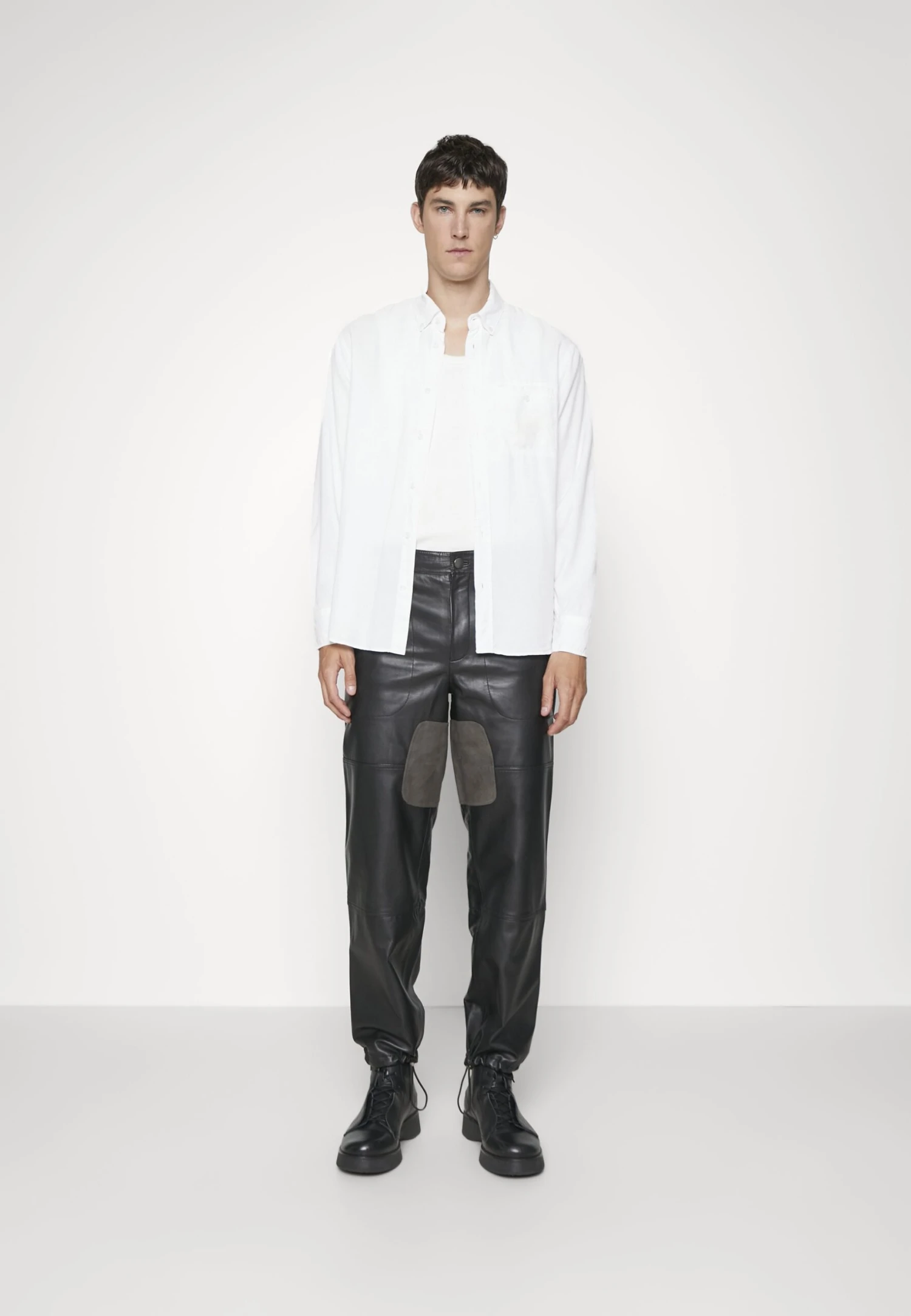 Patch Trousers - Leren Broek - Black 8 Patch Trousers - Leren Broek - Black - Afbeelding 6