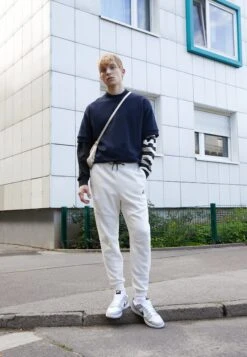 Nike Sportswear M Nsw Tch Flc Jggr - Trainingsbroek - Phantom/Black -ZALANDO WINKEL 8ea3d455a50240308b62578d35ad40ed