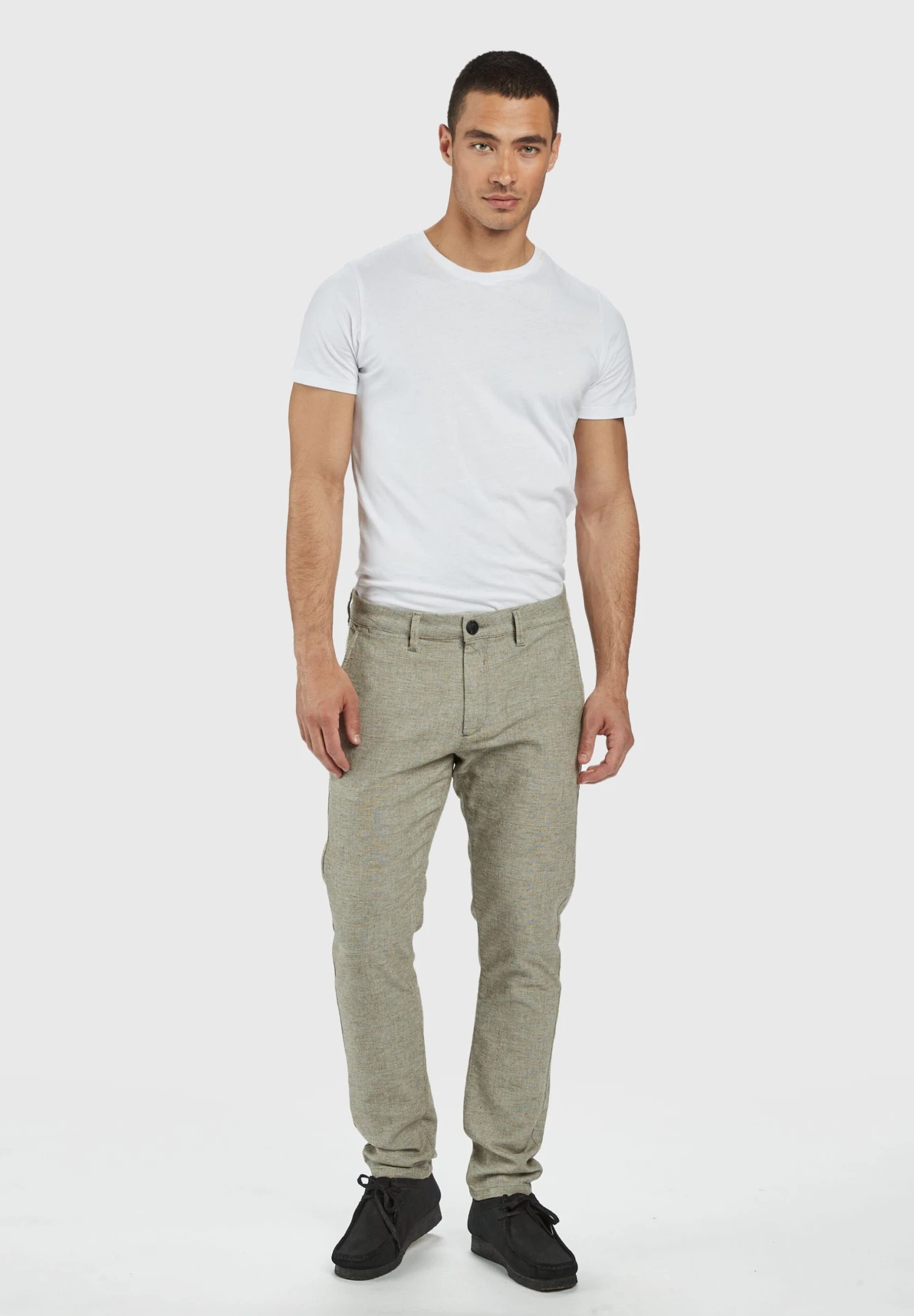 Gabba Paul Grid- Chino - Deep Lichen 5 Gabba Paul Grid- Chino - Deep Lichen - Afbeelding 3