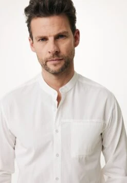 MEXX With Mao Collar - Overhemd - Off White -ZALANDO WINKEL 8f14631653e94819a74f31ba442a3b7a