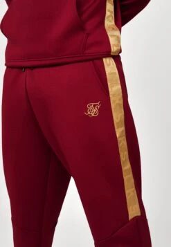 SikSilk Tape Jogger - Trainingsbroek - Burgundy -ZALANDO WINKEL 8fd82ba2865d48feb12e2e3caa88a823