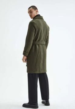 Halflange Jas - Khaki -ZALANDO WINKEL 9048b7ac749e48b88bafee415b98930f