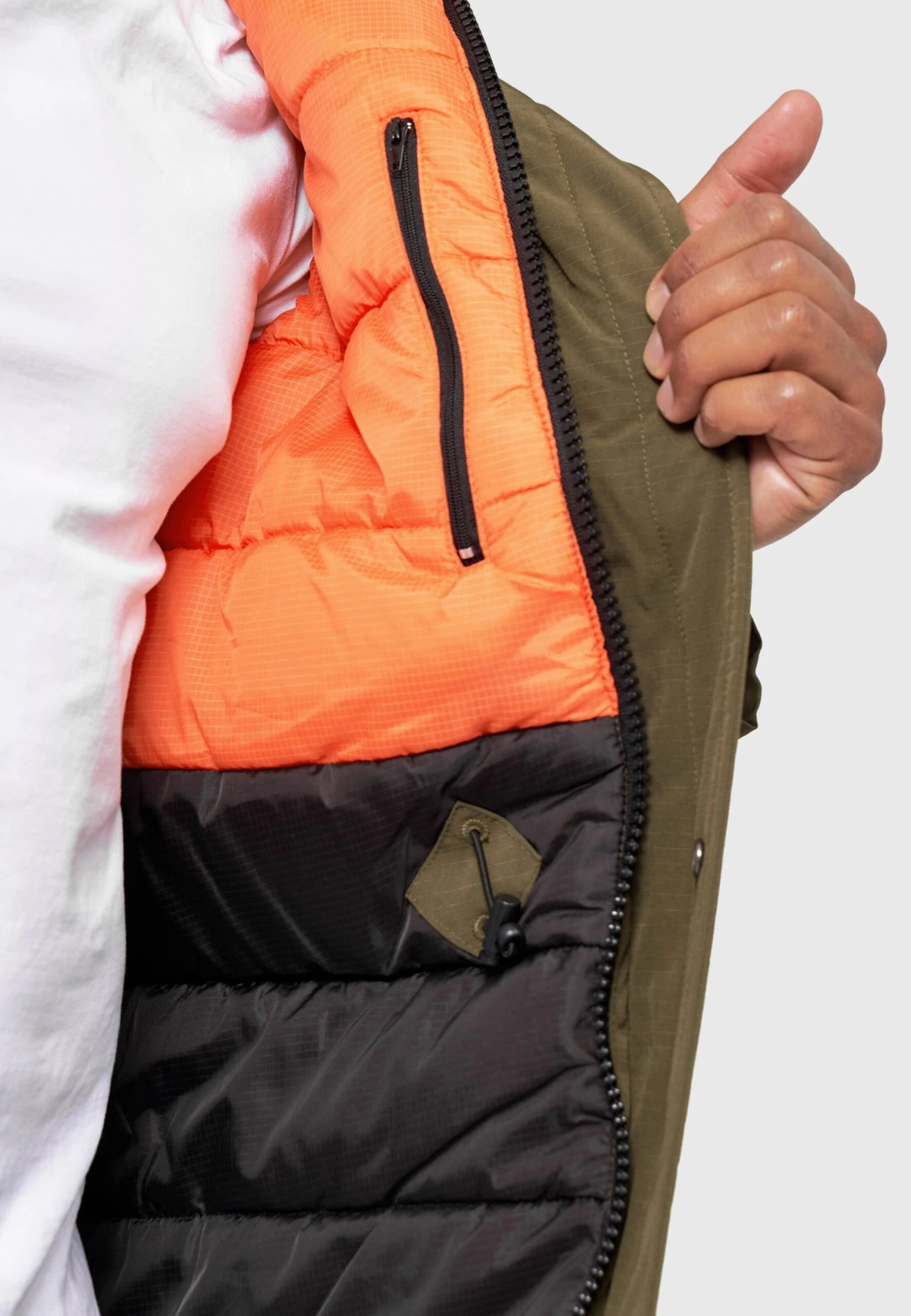 Indicode Jeans Waters - Parka - Army 7 Indicode Jeans Waters - Parka - Army - Afbeelding 5