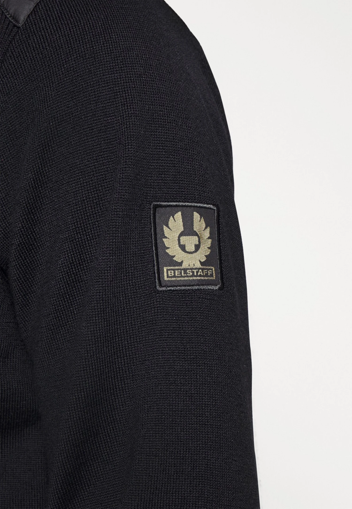 BELSTAFF Kelby Zip Cardigan - Vest - Black 9 BELSTAFF Kelby Zip Cardigan - Vest - Black - Afbeelding 7